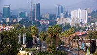 Skyline von Addis Abeba, Äthiopien Skyline von Addis Abeba, Äthiopien