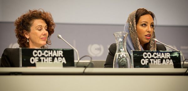 Baashan und Tyndall nebeneinander auf dem Podium