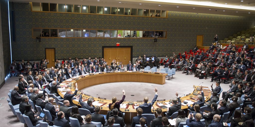 Der Sicherheitsrat nimmt am 14. Juni 2016 einstimmig die Resolution betreffend Libyen an. Foto: UN Photo/Loey Felipe Der Sicherheitsrat nimmt am 14. Juni 2016 einstimmig die Resolution betreffend Libyen an. Foto: UN Photo/Loey Felipe