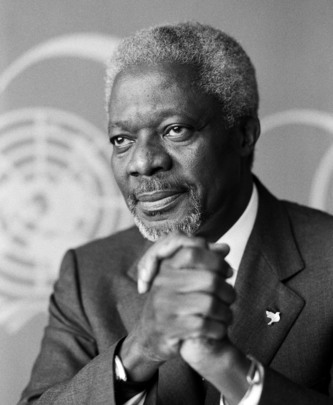 Kofi Annan Photo: © UN Photo, Sergey Bermeniev Portraitphoto von Kofi Annan